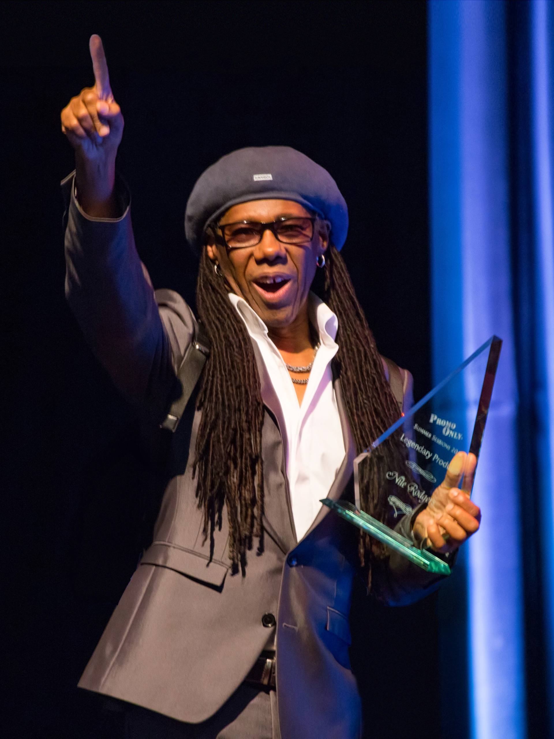 Nile Rogers at Promo Only Summer Sessions 2017 Person accepting award